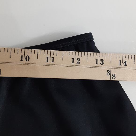 MiracleSuit High Waisted Swim Skirt Mini Black A Line Womens S Beach Cover Up - Picture 7 of 8